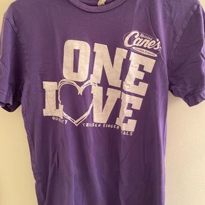Purple Raising Cane’s T-shirt